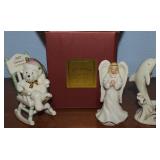 (3) Lenox Porcelain Pcs w/ Bear Ornament +
