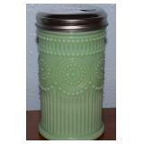 TableCraft Jadeite Glass Sugar Dispenser 5.5t