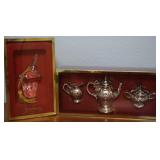 Gorham Chantilly Set of 3 Miniature Tea Set
