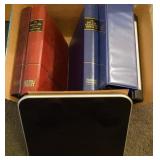 Box of Estate Planning Binders (empty) + Bathroom