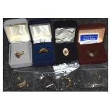 (8) Vintage Avon & Misc Costume Jewelry Rings