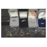 (9) Vintage Avon & Misc Costume Jewelry Rings