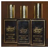 (3) Five Star Royal Secret Bath Perfume 3/4floz