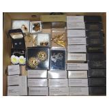 Flat Full Vintage Avon (Mostly) Jewelry / Earrings