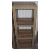 Better Homes & Gardens Grey Woodgrain 3 Cube