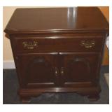 Vtg Ethan Allen Drawered Night Stand 27 x 16 x 26t