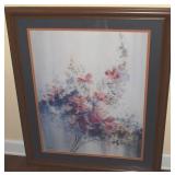 Pat Denman Framed Fine Art Floral Print 36x28.5