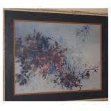 Pat Denman Framed Fine Art Floral Print 34x27.75