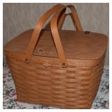 Longaberger Baskets 1991 Picnic w/ Handles