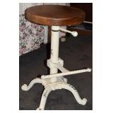 Carolina Living Ryder Cast Iron Base w/ Solid Wood