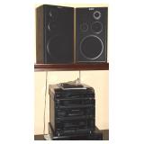 Sony Home Audio System w/ SS-D117 Speakers,