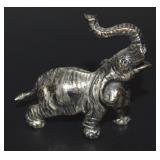 Vtg Italian AR 800 Silver Elephant Figurine 21.8gr