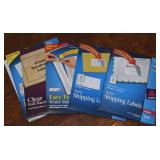 Lot of Avery White Shipping Labels +