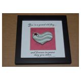 Isabel Bloom Little Patriotic Heart Framed Art