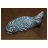 Isabel Bloom Signed Swimming Fish Figure 4"L