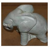 Isabel Bloom Signed Elephant Statue 6.5L