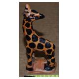 Vtg African Carved Stone Giraffe Figure 3.5" tall