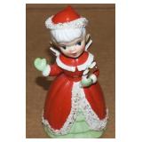 Vtg Napco Ceramic AX1694A Christmas Angel