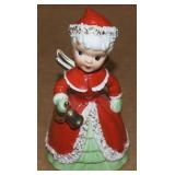 Vtg Napco Ceramic AX1694B Christmas Angel