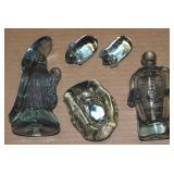 Vtg Copavic RL Recycled Glass Guatemala Nativity