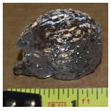 Vtg 1981 Goebel Crystal Miniature Hedgehog Figure
