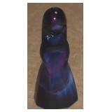 Vtg Mosser Amethyst Slag Art Glass Jenny Figure