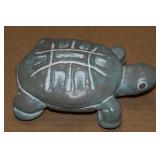 Isabel Bloom Signed Turtle Statue 6.25" Long
