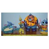 (4) Walt Disney Lilo & Stitch Figures