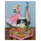 Disney Store Cinderella Pink Dress Snow Globe