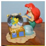 Walt Disney Ariel & Flounder Little Mermaid Snow