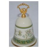 Vtg Danbury Mint Gorham Fine China 3.75" Bell