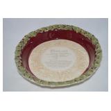 Grasslands Road Holiday Coffee Cake Dish 10"