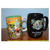 (2) Walt Disney World Park Mugs w/ Rainforest Cafe