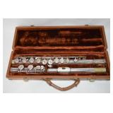 Artley Nogales AZ 18-0 Silverplate Flute w/ Case