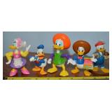 (5) Walt Disney Donald & Daisy Duck Figures