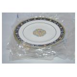 (10) Wedgwood Runnymeade Dark Blue 8 1/8" Salad