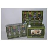(3) St Nicholas Square Heartland Sets w/ Salt &