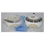 Wedgwood Runnymeade Dark Blue Creamer &