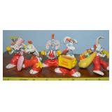 (5) Walt Disney Who Framed Roger Rabbit Figures