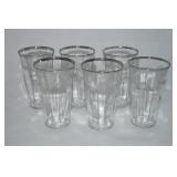 (6) Nasco China USA Garland Swags Optic Juice