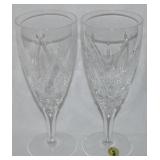 2 Waterford Crystal WAT144 8.25" Iced Tea Glasses
