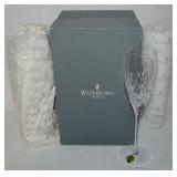 Waterford Crystal 4pc Set Plaza Fluted Champagne