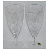2 Waterford Crystal WAT144 8.25" Iced Tea Glasses