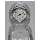 Antique ABP Cut Glass Mantle/Desk Clock 5.5t