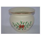Lenox Holiday Cachepot Planter Say It With Silk