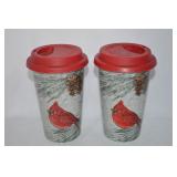 (2) St Nicholas Square Winter Cardinal Hot Drink