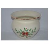 Lenox Holiday Cachepot Planter No 6435515 6 7/8"
