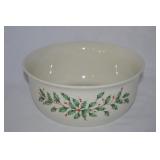Lenox Holiday Dimension Serving Bowl 7 5/8" Diam