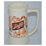 Vintage Schlitz Beer Milwaukee Ceramic 6t Tankard