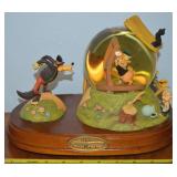 Walt Disney Three Little Pigs Musical Snow Globe